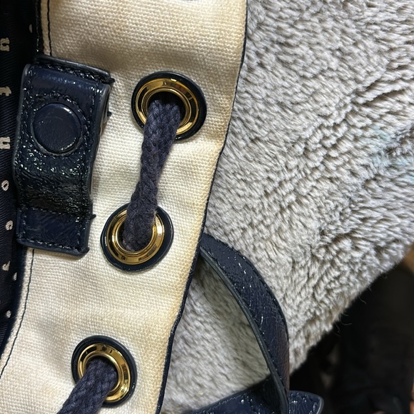 Vintage Juicy Couture Floral Canvas Tote Bag - Picture 9 of 11